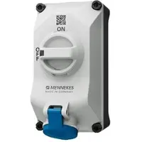MENNEKES 5701306H Wandsteckdose DUO R 16A3P6h 230V IP44