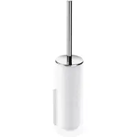 Keuco EDITION 400 Toilettenbürstengarnitur, mit Deckel, 11564019000, Farbe: Verchromt