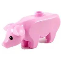 LEGO Schwein Minifigur Rosa - 87621 NEU! Menge 25x