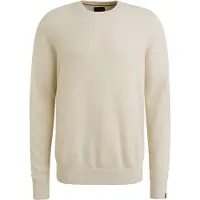 PME Legend Strukturpullover Ecru - XXL