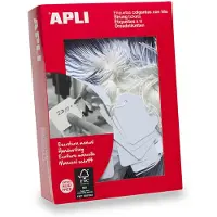 APLI Warenanh„nger - Groápackung, 50 x 70 mm, weiá