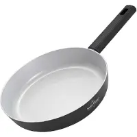 Swiss Haus , 30-cm-Pfanne mit ergonomischem, isoliertem und strukturiertem Griff, Schwarz