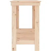 Selius Werkbank aus Massivholz – Werktafel für die Werkstatt – zur Organisation von Werkzeugen – 180 x 50 x 80 cm