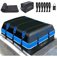 Selius Autodachgepäckträger - Dachkoffer - Autodachboxen - Gepäckboxen - Dachbox - 26 Kubikfuß Wasserdicht