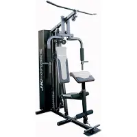 Selius Multifunktions-Kraftstation – 70 kg Gewichtsscheiben – Schwarz – Heimfitnessstudio – Kraftzentrum