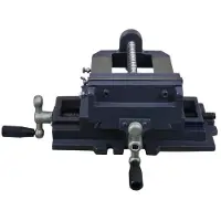 Selius Bankspannzange aus Metall, Werkbankzange, 150 mm Spannweite, mit verstellbaren Backen