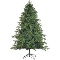 Selius Künstlicher Weihnachtsbaum - Künstlicher Tannenbaum - Kunstbaum - Weihnachtsbaum aus Kunststoff - Grüner Weihnachtsbaum - 183 cm - Flammschutzbehandelt