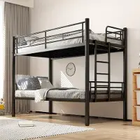 Selius Etagenbett – Hochbett – Kinderbett – Bett für zwei Personen – Stockbett – Gemeinschaftsbetten – Mit Sicherheitsgitter