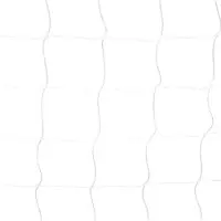 Selius Fußballtor, 300x120x200 cm - weißer Kunststoffrahmen mit Trainingsziel und robustem Fußballnetz