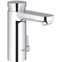 Selius Waschbeckenarmatur – Automatisch absperrende Badezimmerarmatur – Wasser sparende Mischarmatur – Chrombeschichtung