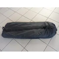 Selius Faltbarer Dachkoffer, Schwarz - Dachbox, Autodachkoffer, Gepäckbox, Dachgepäck - Fassungsvermögen: 320 Liter
