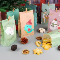 OCreon Papierene Säckchen für Weihnachtskalender zum Befüllen – Bunte Papiergeschenksäckchen zum Befüllen – Für Kinder