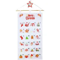OCreon Adventskalender aus Stoff – 24 Adventskalender, die Sie selbst befüllen können
