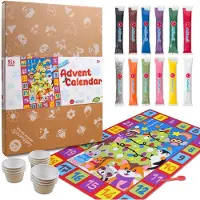 OCreon Maxi Adventskalender 5 – Sandkunst-Set für Weihnachten
