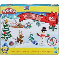 OCreon Adventskalender mit Spielzeug für Kinder ab 3 Jahren, mit über 24 Überraschungen – Spielmatten und 24 kleine Behälter