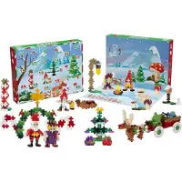 OCreon Adventskalender 2024 mit 25 Überraschungsgeschenken – Enthält 600 Teile – Baukasten – Weihnachtsgeschenk für Jungen – Mädchen – Kinder ab 5 Jahren