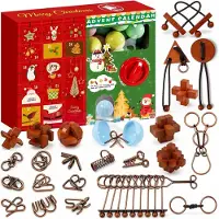 OCreon Adventskalender mit Knobelaufgaben und Rätseln 2026 – Ein fantastischer Adventskalender im Kapselautomaten-Design für Erwachsene und Kinder