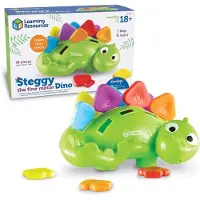 OCreon Lernmaterialien: Steggy, "De Fijne Motor Dino", 11-teiliges Set
