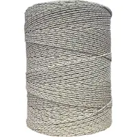 ZGM Weidezaunlitze Premium - weiß/braun - 1000 m, 9 Leiter
