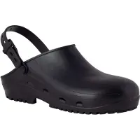 REPOSA Safe Sanitär-Clogs, professioneller Clog mit Stahlkappe und Rutschfester