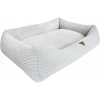 Dogs 4 Life Hundebett Dogs4life RIBBO 115x95 cm abnehmbarer Bezug Cord antiallergen rutschfest