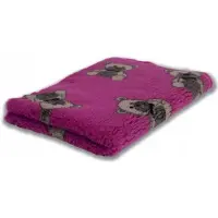 Buba A201 DRY BED Hundebett 28mm Antirutsch Pink