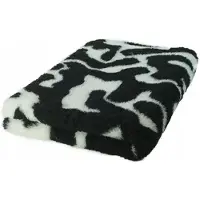 Buba Dry Bed VET A+ Hundebett 150x100cm Wirbel schwarz-weiß