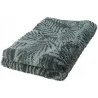 Buba A229 Antirutsch Hundebett Grau Blätter 150x100 cm