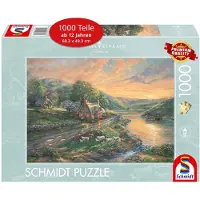 Schmidt Spiele 59774 Thomas Kinkade Emerald Valley Puzzle, 1.000 Teile, 1000 Stück(e), andere, 12 Jahr(e)