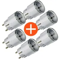 Shelly Plug S Gen3 Spaarbundle 6x Smarter Zwischenstecker 12A Messfunktion WLAN Matter BT weiß