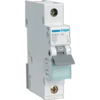 Hager MBN106 Leitungsschutzschalter 1 polig 6kA B-Charakteristik 6A 1 Modul