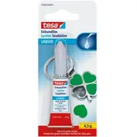 TESA 57040 Sekundenkleber, 4,5 g, farblos