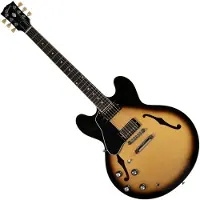 Gibson ES-335 linkshändig Vintage Burst #232350196