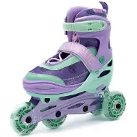 Disney Frozen Soft Boot 3 In 1 Frozen Kinder-inlineskates Lila EU 30-33 Kinder Lila EU 30-33