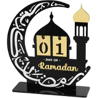 Dripio Ramadan-Kalender 2025, Acryl, 30 Tage Countdown, mit Basis