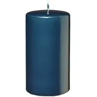 Kopschitz Kerzen Kerzen 4er Adventskerzen, Adventskranz Kerzen Set Blau Petrol, 120 x 60 mm, 4 Stück (1 Set)