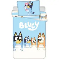 Jerry Fabrics Bluey Family Kinderbettwäsche 100x135cm