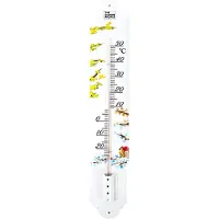 The Garden People Decorative Metal 50 X 9 Cm Thermometer