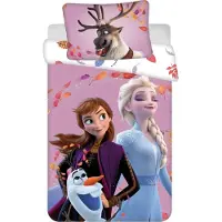 Jerry Fabrics Disney Kinderbettwäsche Frozen 2 Wind 03 baby 100x135, 40x60 cm