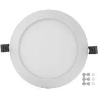Ledvance DL SLIM ALU DN 205 22 W 4000 K WT, 1 Glühbirne(n), 4000 K, 1920 lm, IP20, Weiß
