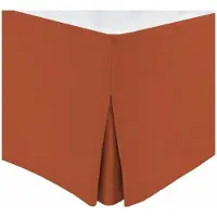 HOME LINGE PASSION Bettrock - - 180 x 200 cm + 30 cm - Terrakotta