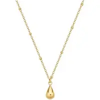 Brosway - Timeless gold-plated Tear Drop Perfect necklace BPC10