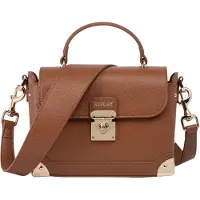 Replay Umhängetasche Handtasche Crossbody Bag Tan braun