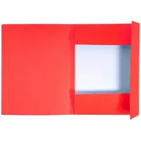Exacompta Aktenmappe, DIN A4, Karton, rot