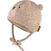 Sterntaler Mütze Bär in braun mel. | Gr.: 39 cm