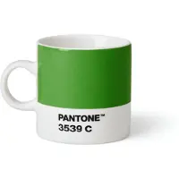 Copenhagen D – šálek na espresso PANTONE (zelený 3539 C)