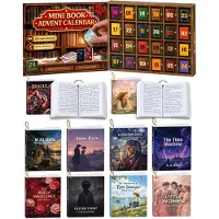 OCreon Adventskalender 2026 für Erwachsene, Bücher für den Weihnachtsbaum