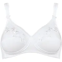 Triumph Ohne Bügel BH Elasti Cross + Cotton | Grösse: 95D | Farbe: Weiß