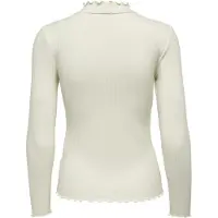 JDY Langarmbluse "JDYFRANSISKA L/S HIGHNECK TOP JRS NOOS" Viskosemischung, slim fit