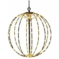 Salcar LED Weihnachtsbeleuchtung Außen, 30cm 120 LED Hängende Kugel Lichter, Was